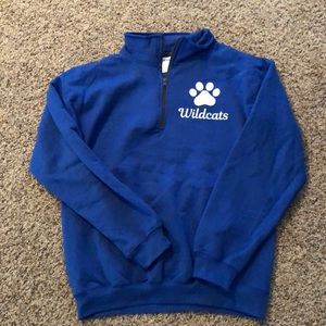 1/4 zip sweatshirt